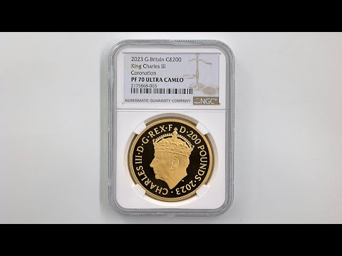 2023 イギリス 2ポンド銀貨 チャールズ3世 戴冠 NGC モダン 2023