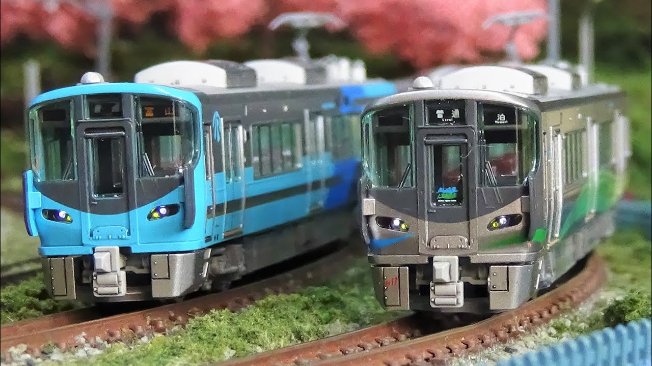 Nゲージ KATO IRいしかわ鉄道521系(黄土系)＆あいの風とやま鉄道521系