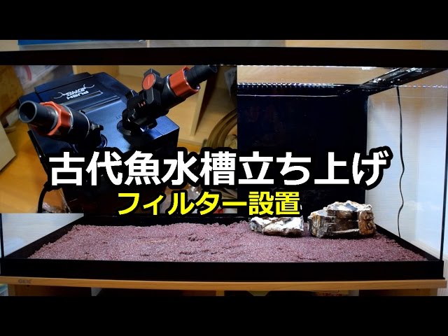 Ancient fish tank setup part 2: External filter installation