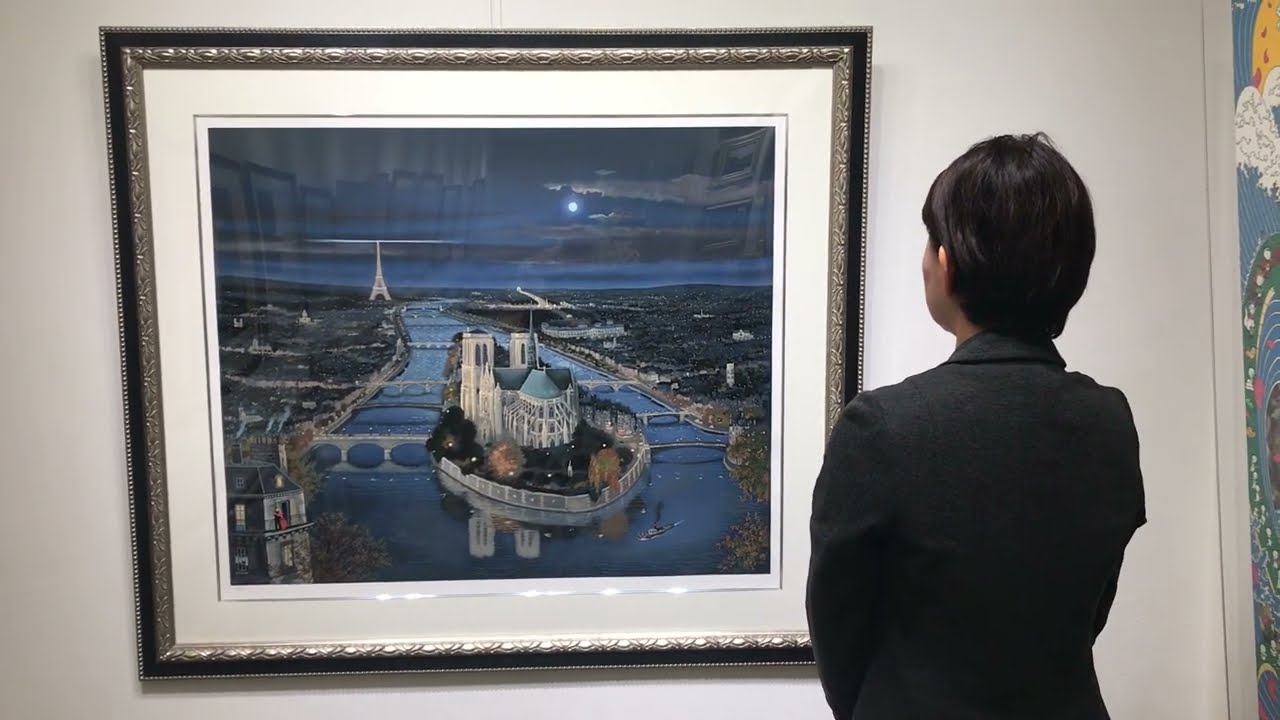 ミッシェルドラクロワ 1000ピース ジグソーパズル 穏やかなパリの