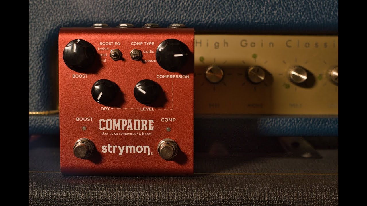 Strymon Compadre 赤 ベースエフェクター strymon | COMPADRE