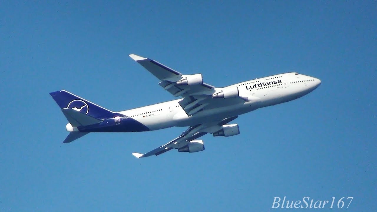 Lufthansa Aviationtag B747-400 レアなコンビ色 Lufthansa