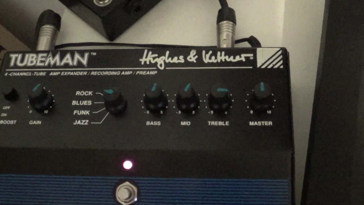 Hughes and Kettner Tubeman MK1 demo - YouTube