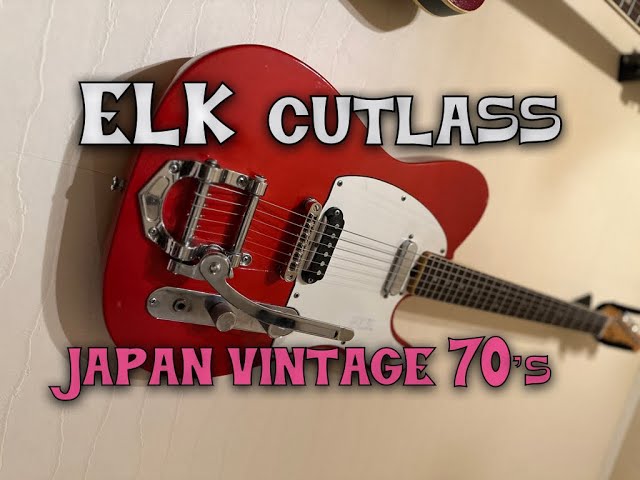 ELK CUTLASS Japan Vintage Guitar - YouTube
