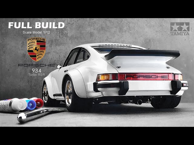 Porsche 934 RSR | Tamiya | 1/12 | Scale Model Building | ASMR