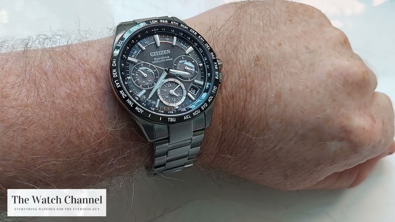 The Citizen Satellite Wave CC9015 54E - YouTube