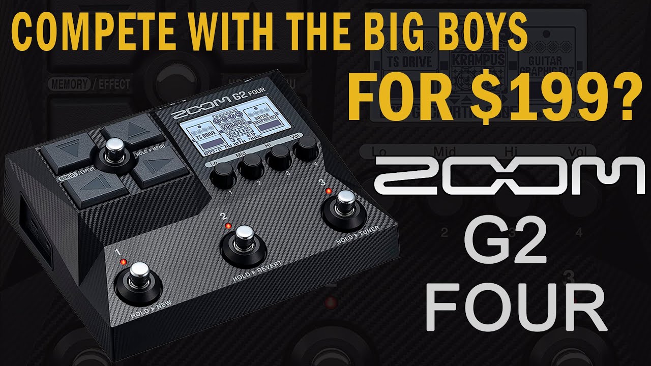 Is The Zoom G2 Four THAT Good?? Free Presets! - YouTube
