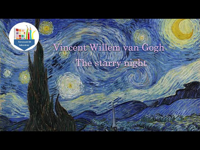 星月夜 The starry night Van Gogh プレイマット OMA Virtual Views