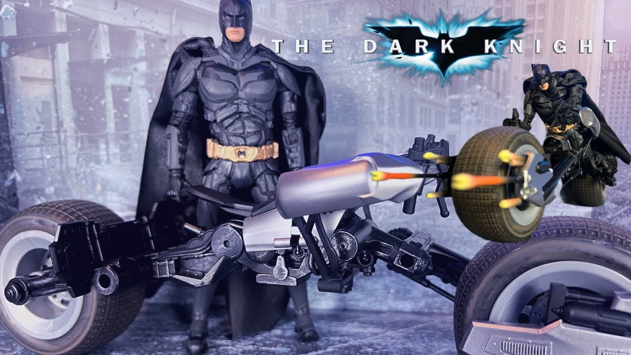 Movie Realization Batman & Bat-Pod - CollectionDX - YouTube