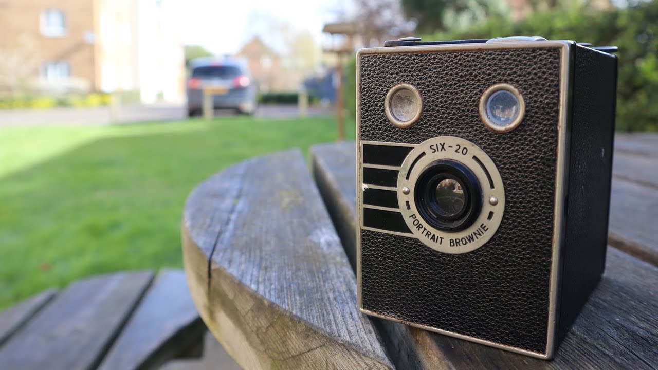 Why we love the Kodak Six-20 Portrait Brownie Box Camera - YouTube