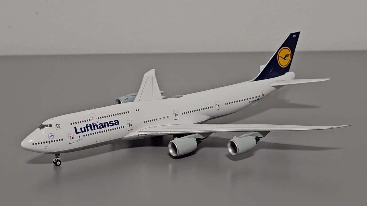 NG Model 1/400 Lufthansa Boeing 747-8 [D-ABYM] Model Airplane