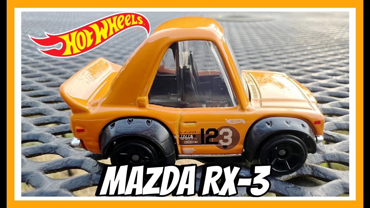 Hot Wheels Mazda RX-3 オレンジ Collection Update: I found the