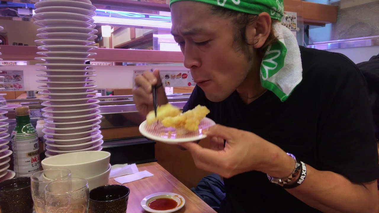 Big eater] Huh?! I went to Kappa Sushi's all-you-can-eat
