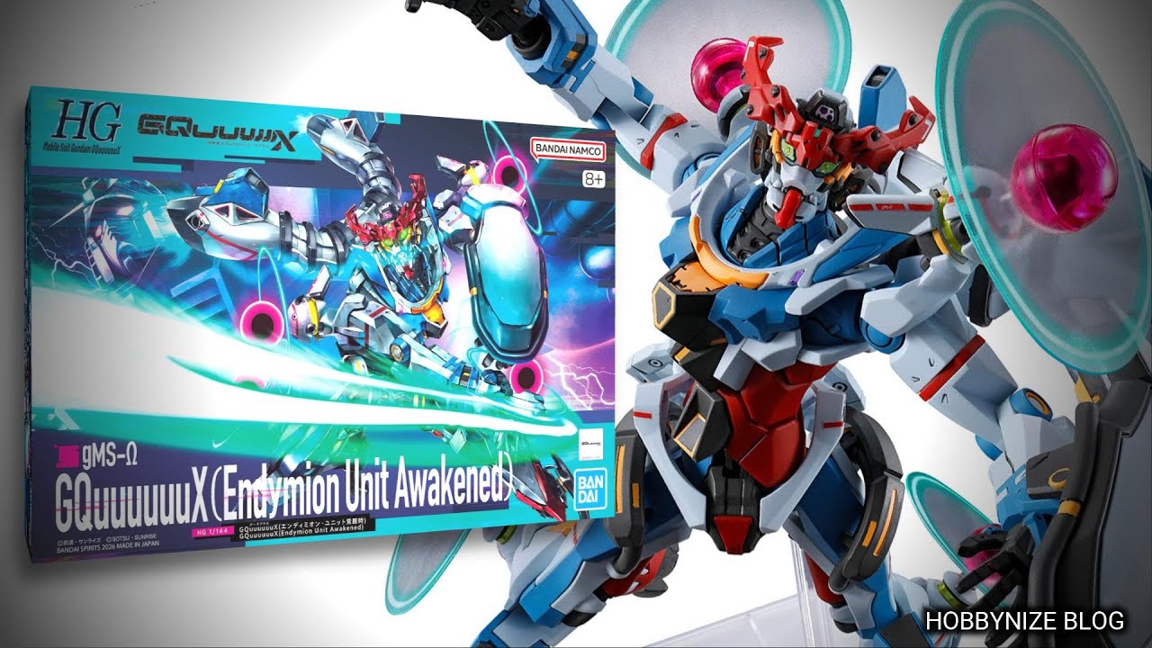 HG 1/144 GQuuuuuuX (Endymion Unit Awakened) / Mobile Suit Gundam