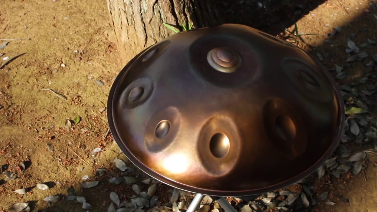 ブラックアンブレラハンドパン8音 ブラックアンブレラハンドパン8音