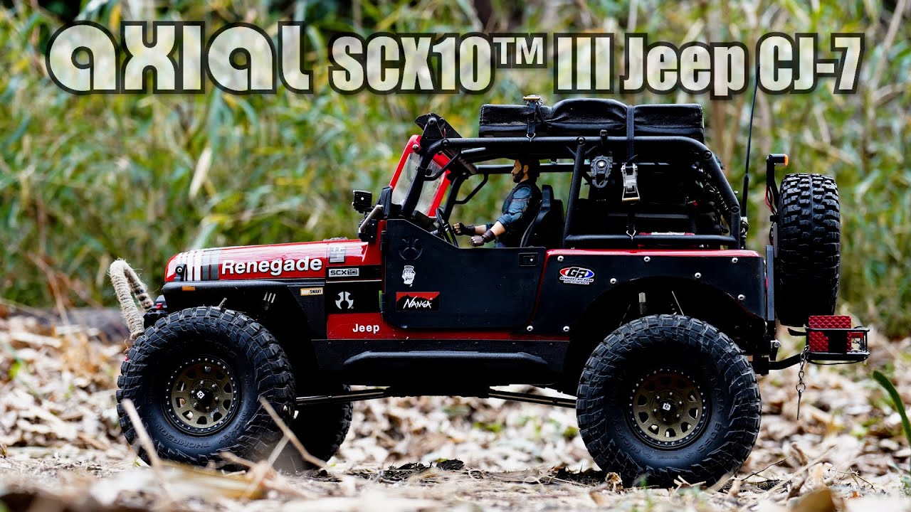 AXIAL SCX10iii RENEGADE RCクローラー scx10iii 1/10 SCX10 III Jeep