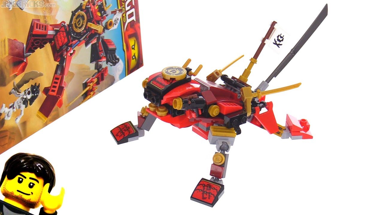 LEGO Remix! Ninjago Legacy Samurai Mech alternate build 70665