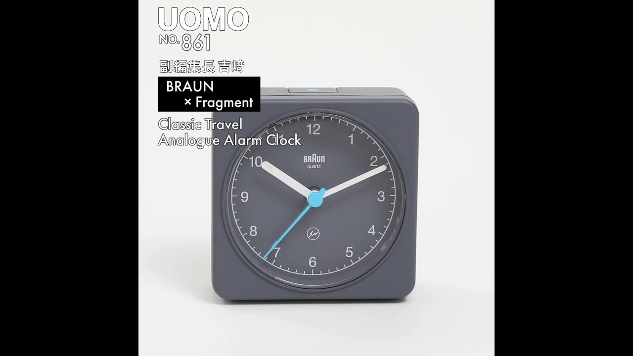 EDITOR'S FAVORITES 861】 BRAUN×FragmentのClassic Travel Analogue