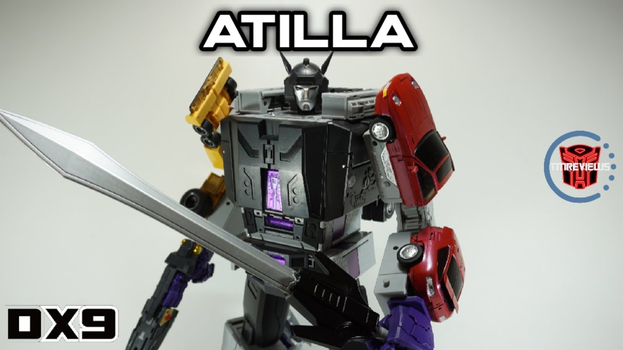 DX9 Attila Masterpiece Menasor Review!!!! - YouTube