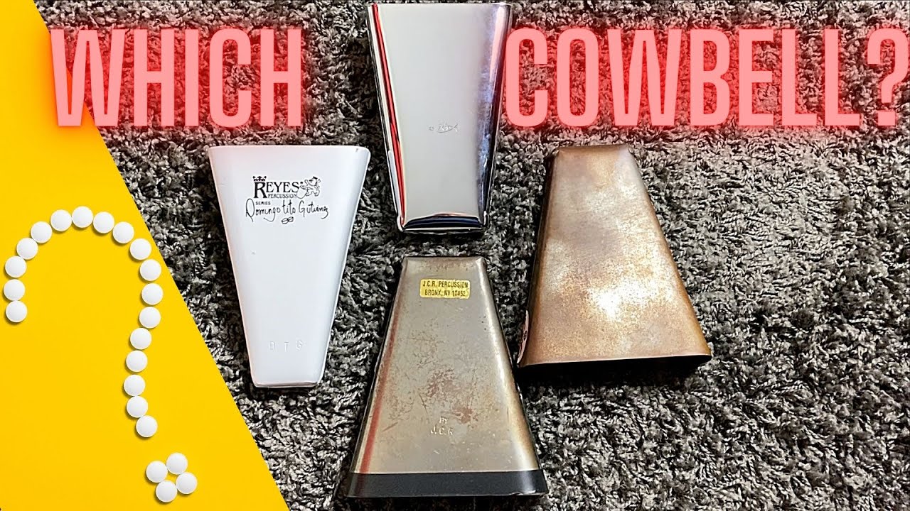 SOUND CHECK】Small Cha Cha Cowbell / J.C.R.PERCUSSION【COWBELL