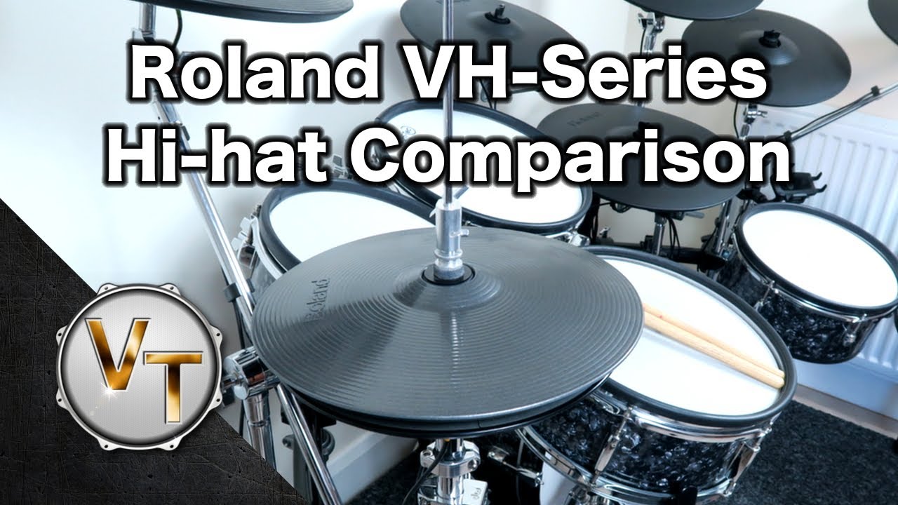 Roland VH-11, 12 & 13 Hi-hat Comparison - YouTube