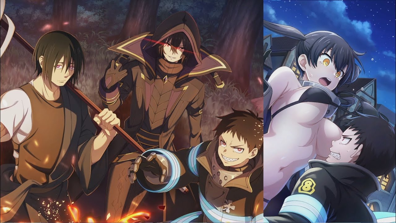 陰の実力者になりたくて 炎炎ノ消防隊 森羅日下部 サイン入り色紙