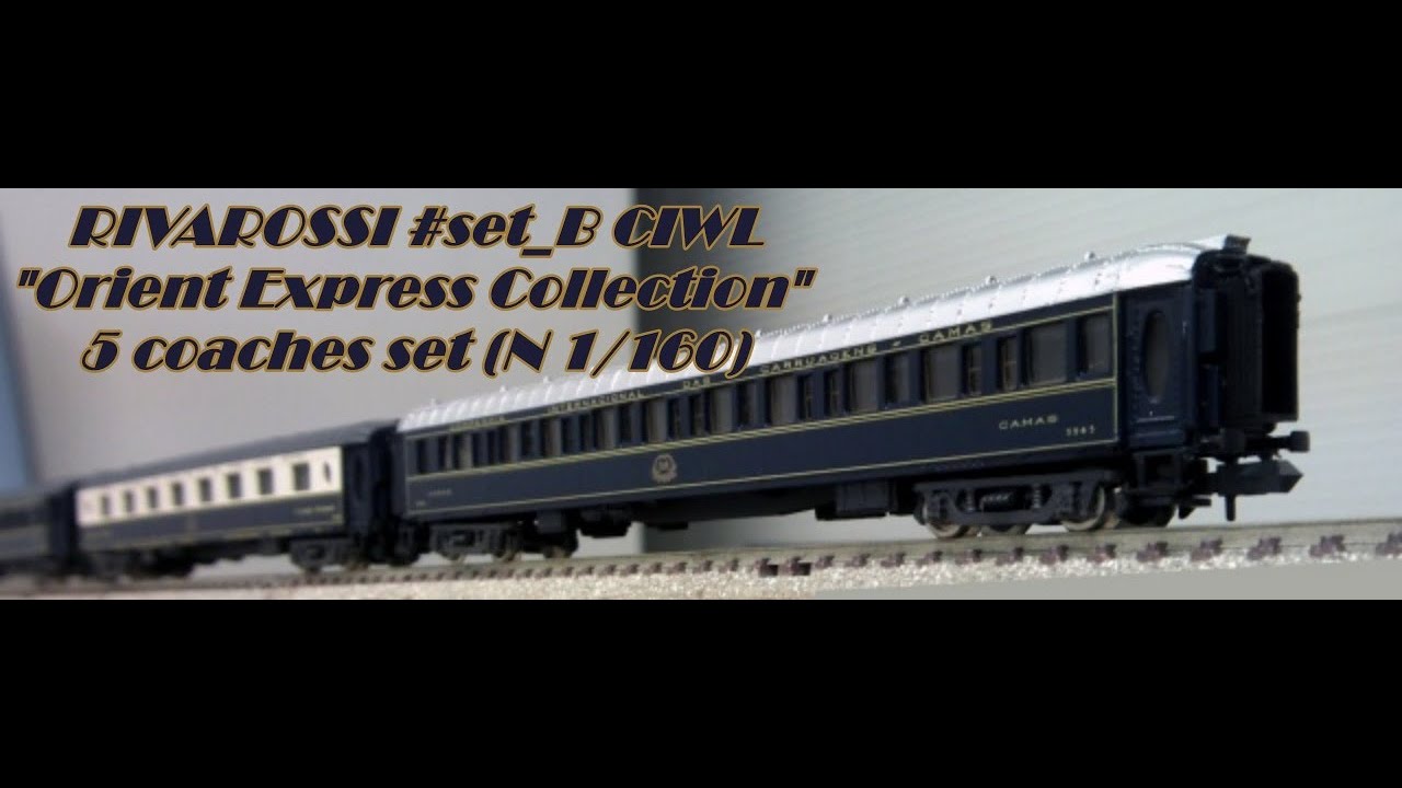 リバロッシ SIMPLON ORIENT EXPRESS 客車4両 リバロッシ SIMPLON