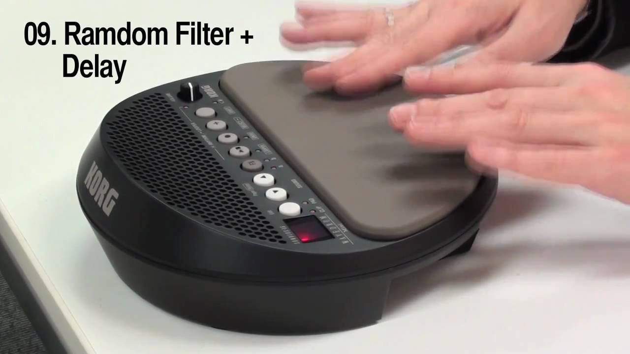 KORG WAVEDRUM Mini [Effects] - YouTube