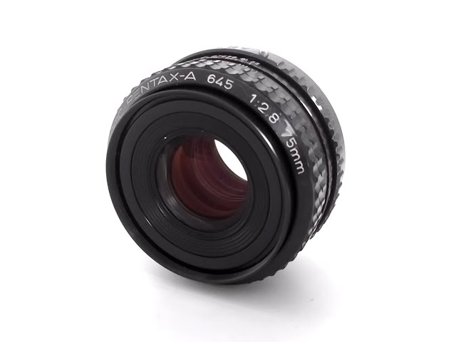 PENTAX Lens SMC PENTAX-A 645 75mm F2.8 - YouTube