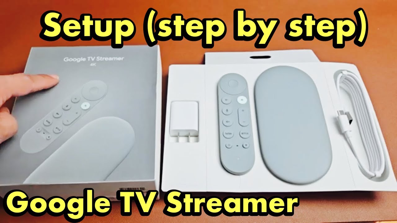 Google TV Streamer: How to Setup (step by step) - YouTube
