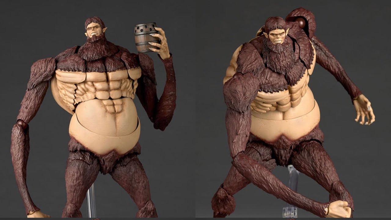New Attack on Titan Beast Titan action figure preorder now at