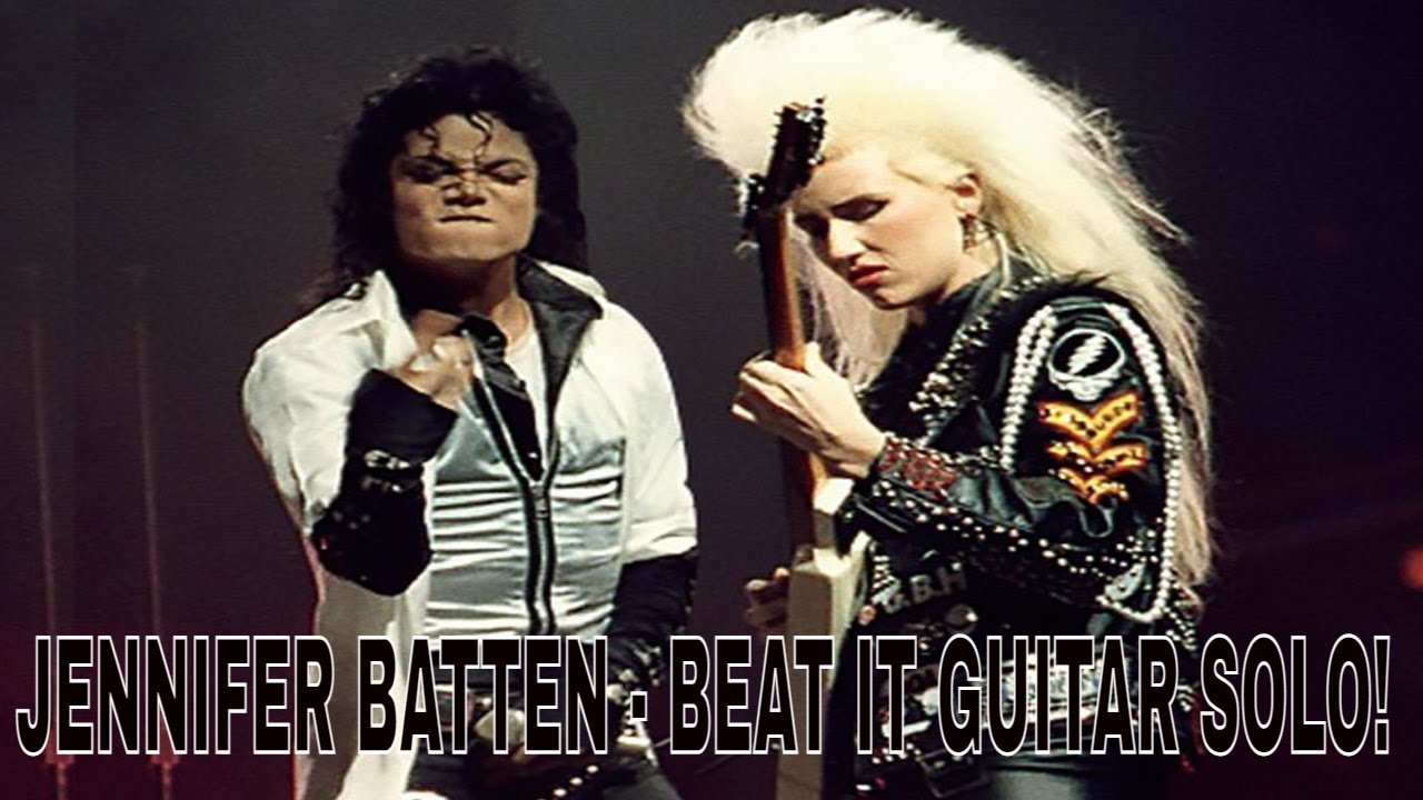 マイケル・ジャクソン・バンド Jennifer Batten 1987 ピック