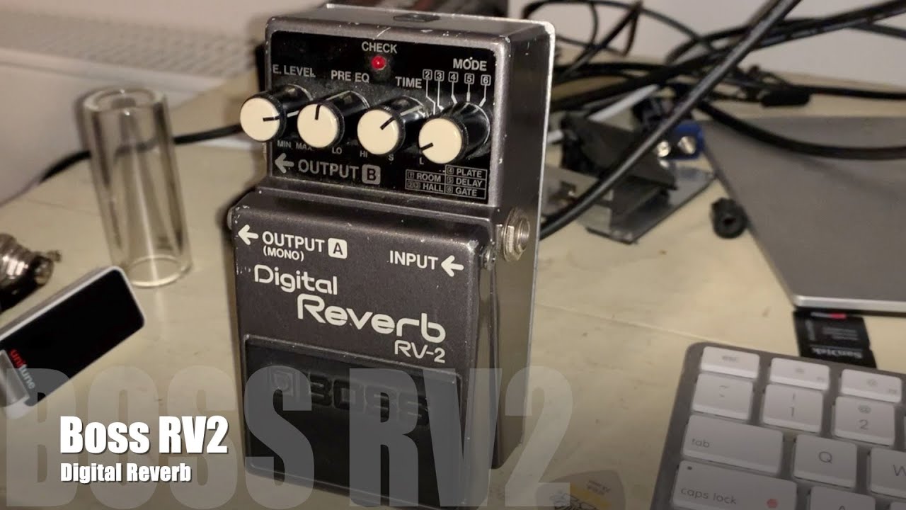 Boss RV-2 Digital Reverb (The Japanese Pedal Show) - YouTube