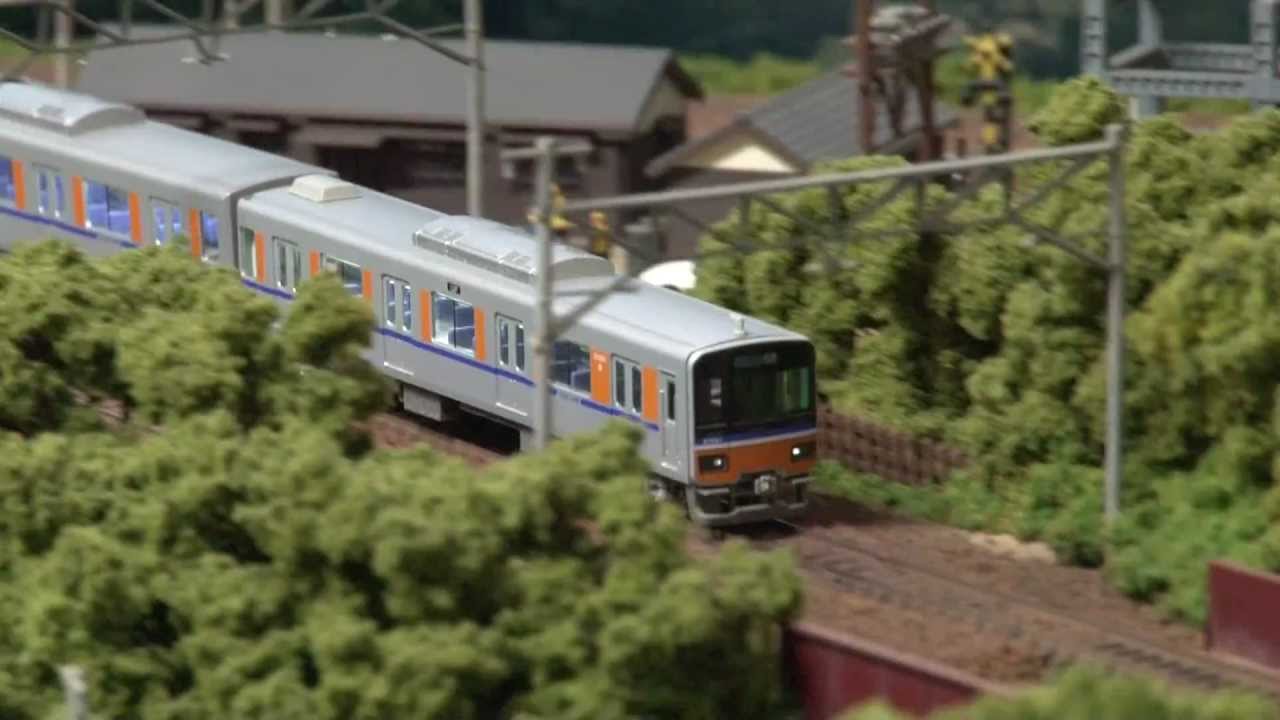 Nゲージ・鉄道模型 GREENMAX 東武50090系「TJライナー」 - YouTube