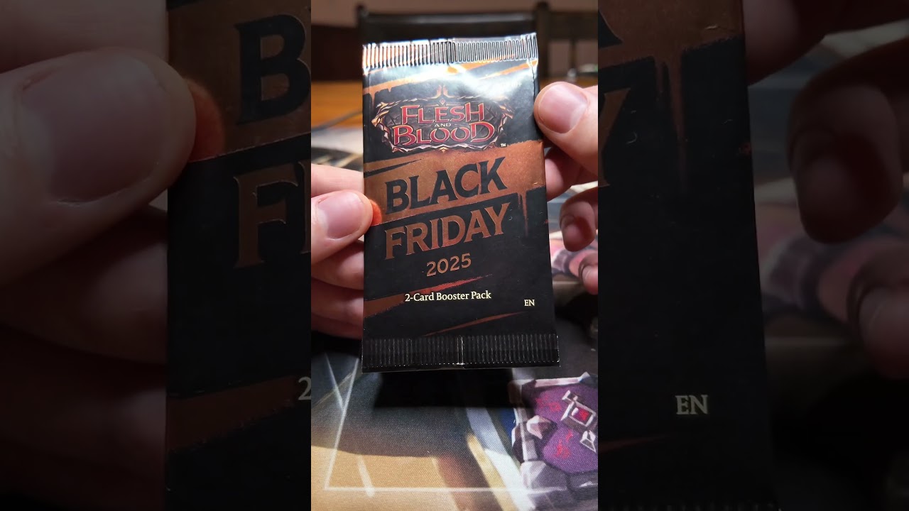 Flesh and Blood Black Friday Booster with Special Cold Foil Promos