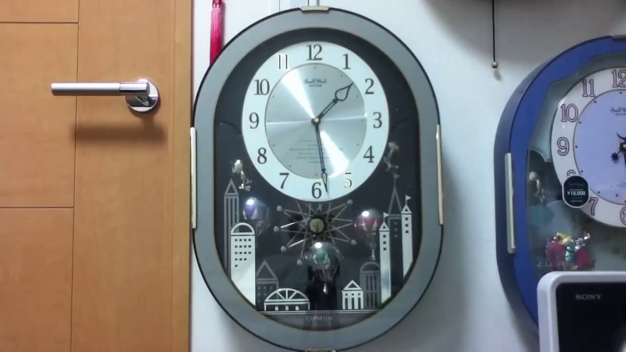 RHYTHM カラクリ時計 スモールワールド クオラム 収録曲6曲 4MH758