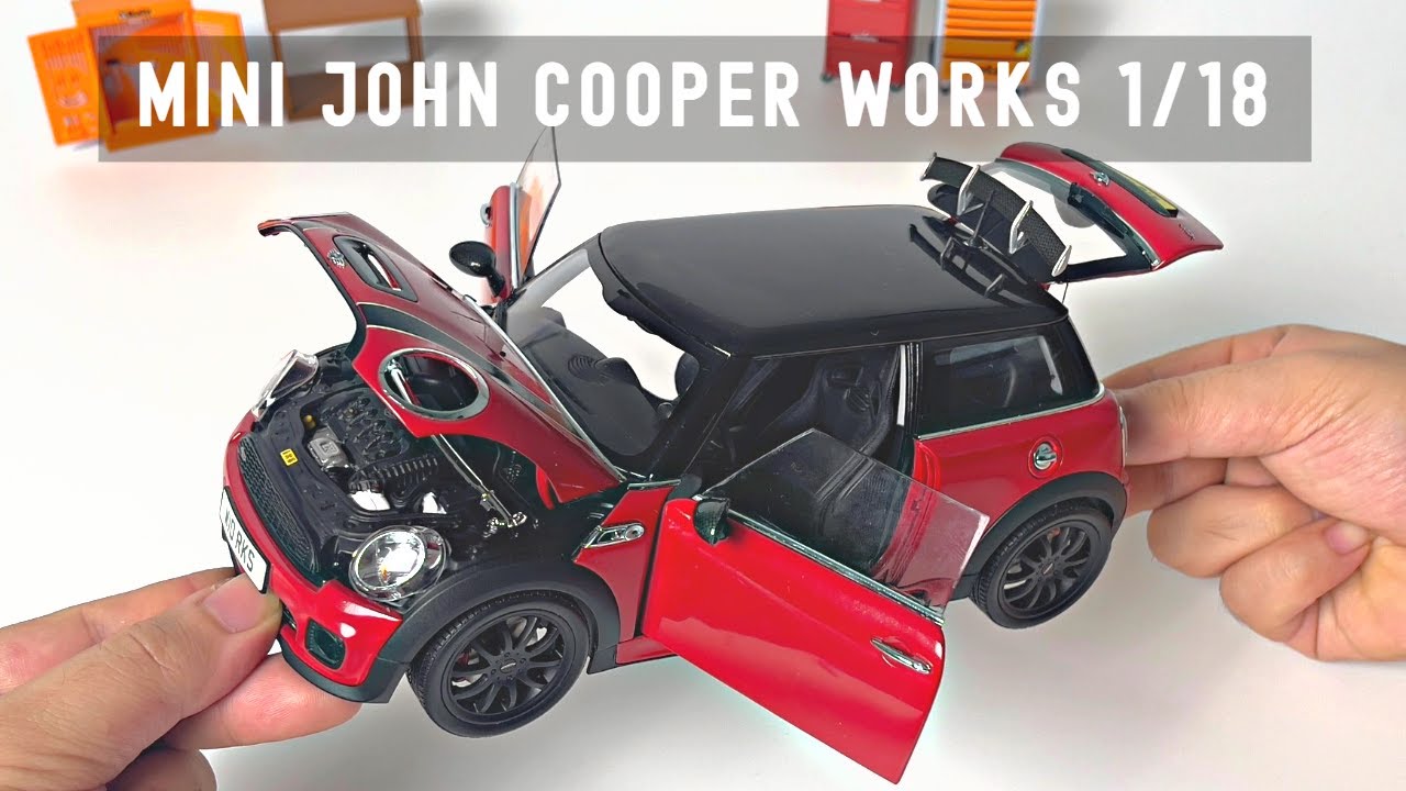 Unboxing Mini John Cooper Works - Kyosho Model Car 1/18 Scale