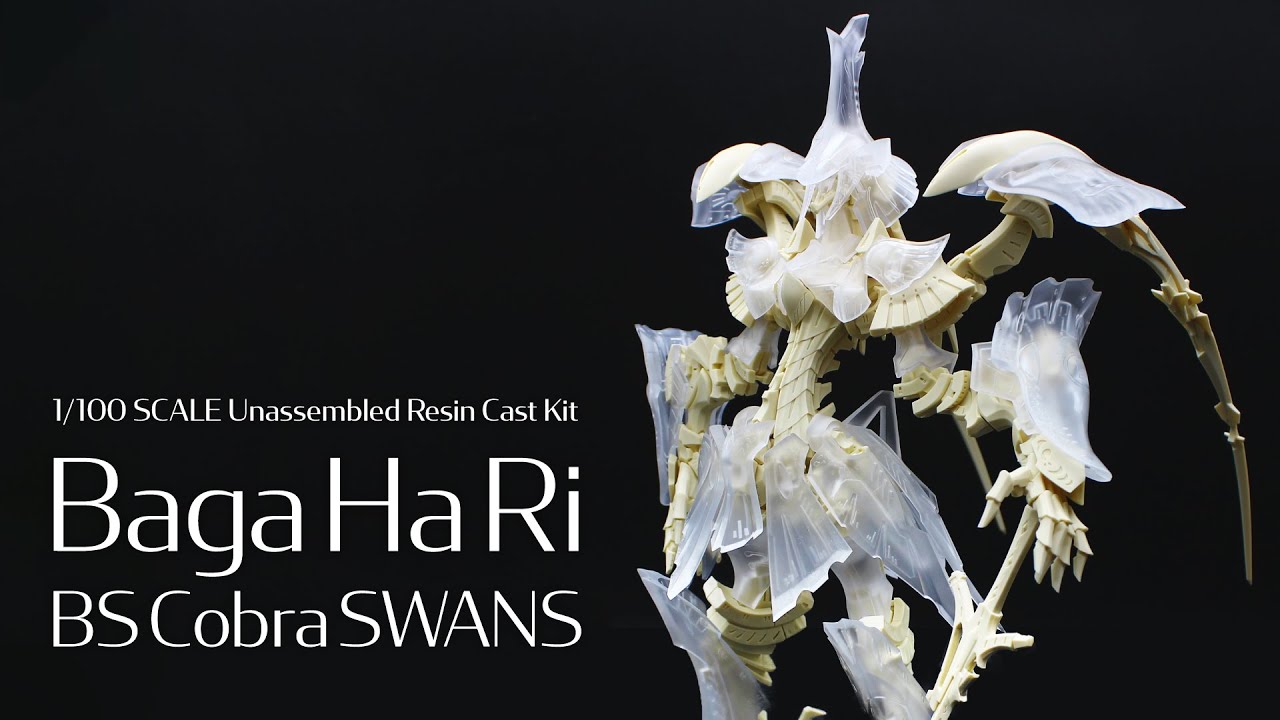 ファイブスター物語 FSS 1/100 バーガ・ハリ ガレージキット HSGK 1/72