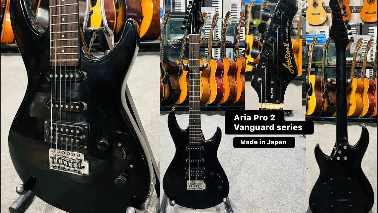Aria pro 2 vanguard series ( Wilsons music instruments whatsapp no