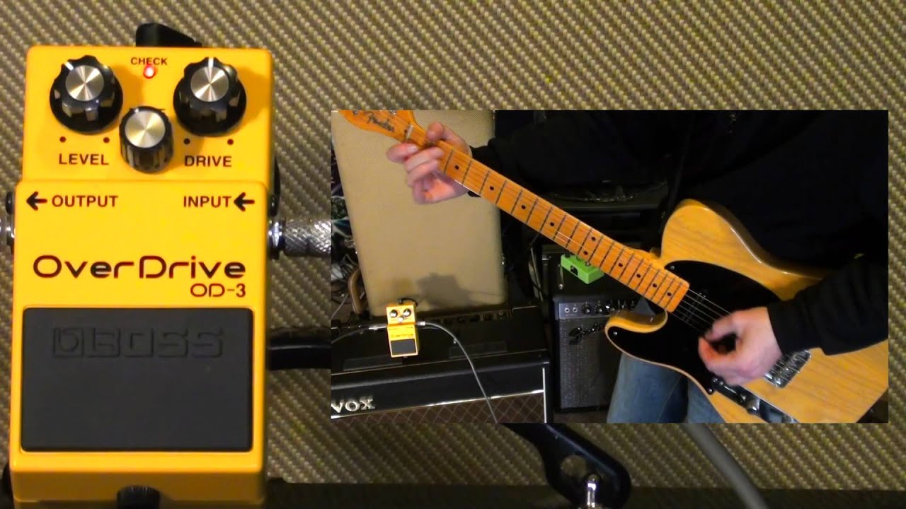 Pedal de Guitarra Boss OD3 Overdrive - ManeImport