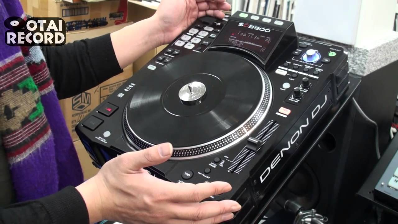 ジャンク扱いDENON DJ SC3900 ターンテーブル 2台セット
