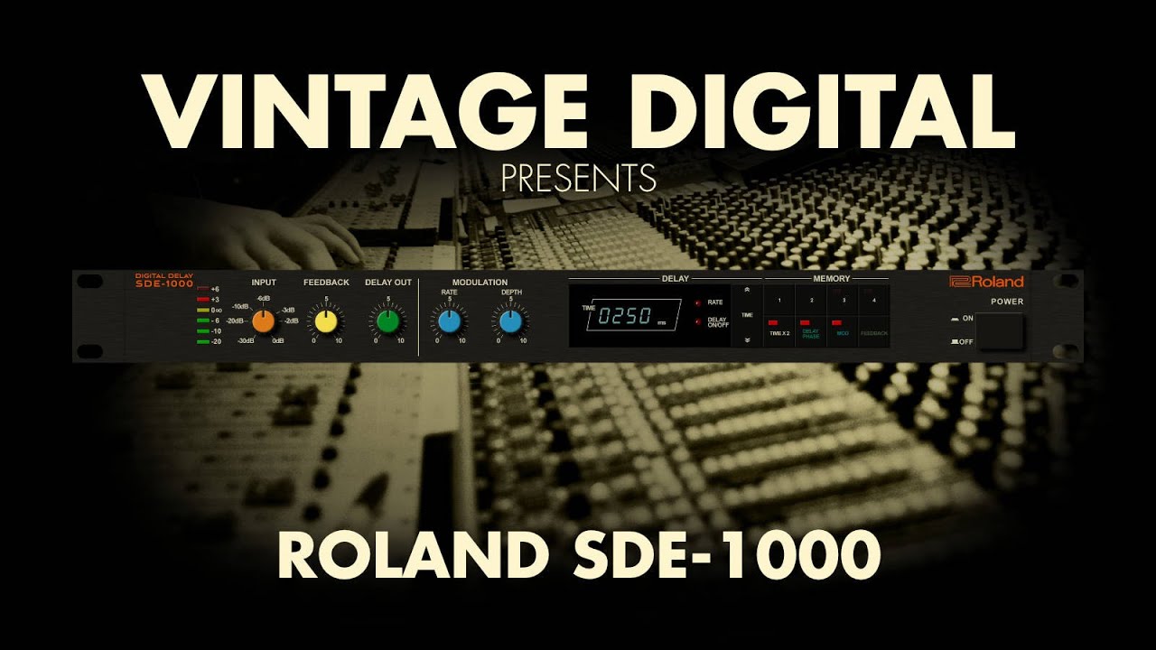 ざっくりです！布袋寅泰氏使用モデル Roland SDE-2500でプロペラ