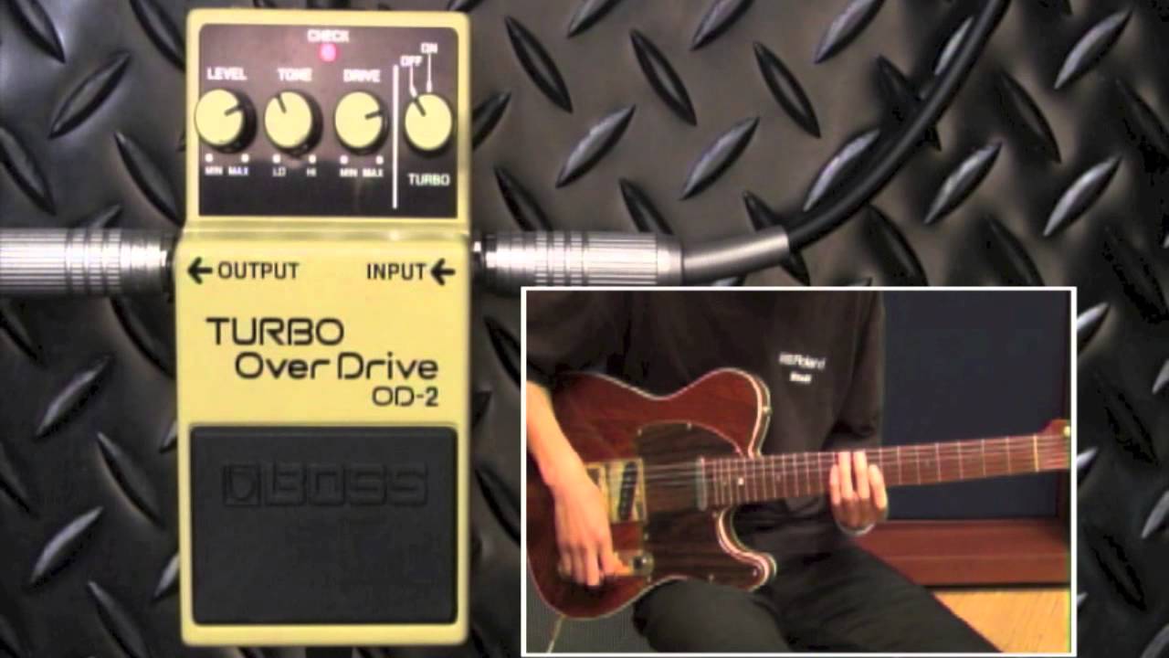 試奏動画】BOSS OD-2 TURBO Over Drive 【BOSS COMPACT PEDAL 100th