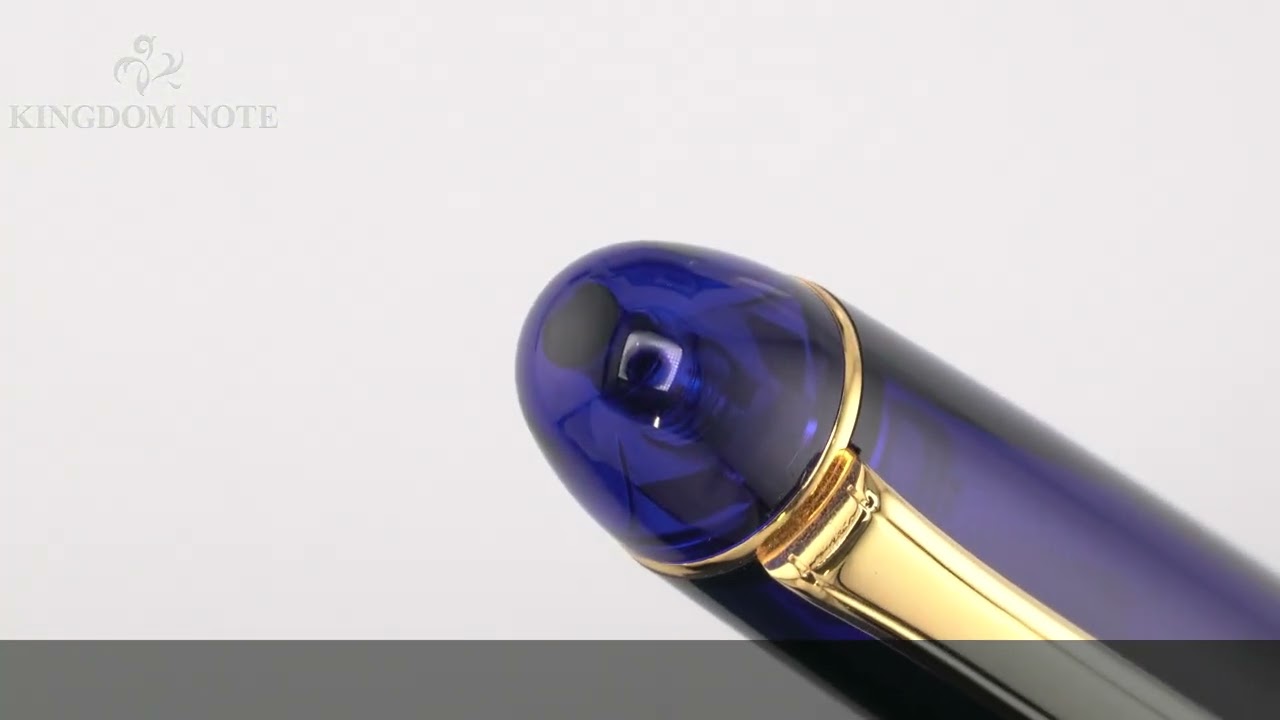 PLATINUM プラチナ 万年筆 #3776 センチュリー シャルトルブルー PNB