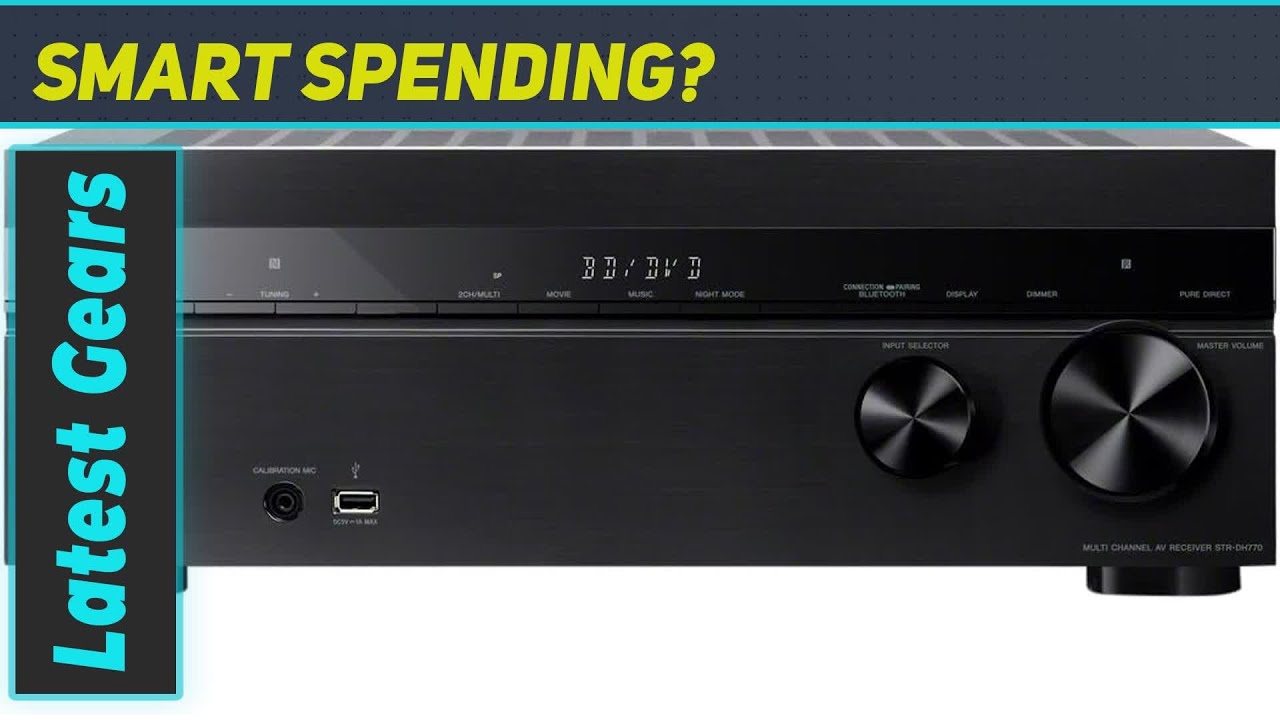 SONY ソニー STR-DH770 リモコン付き SONY AVアンプ STR-DH770 ソニー