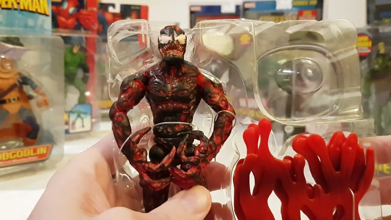 Carnage Unbox & Review | Toy Biz | Marvel Classics - YouTube