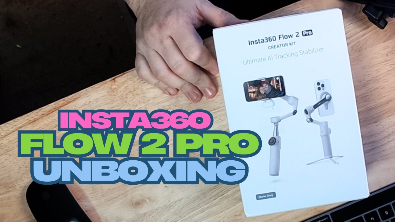 Insta360 Flow 2 Pro Unboxing - YouTube