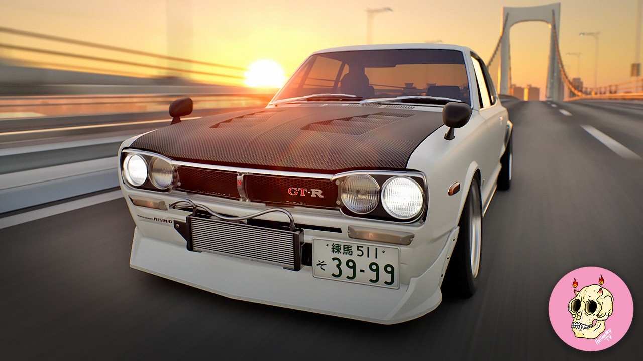 京商ラジコンNissan Skyline 2000GT-R Tuned Ver. 京商Nissan Skyline