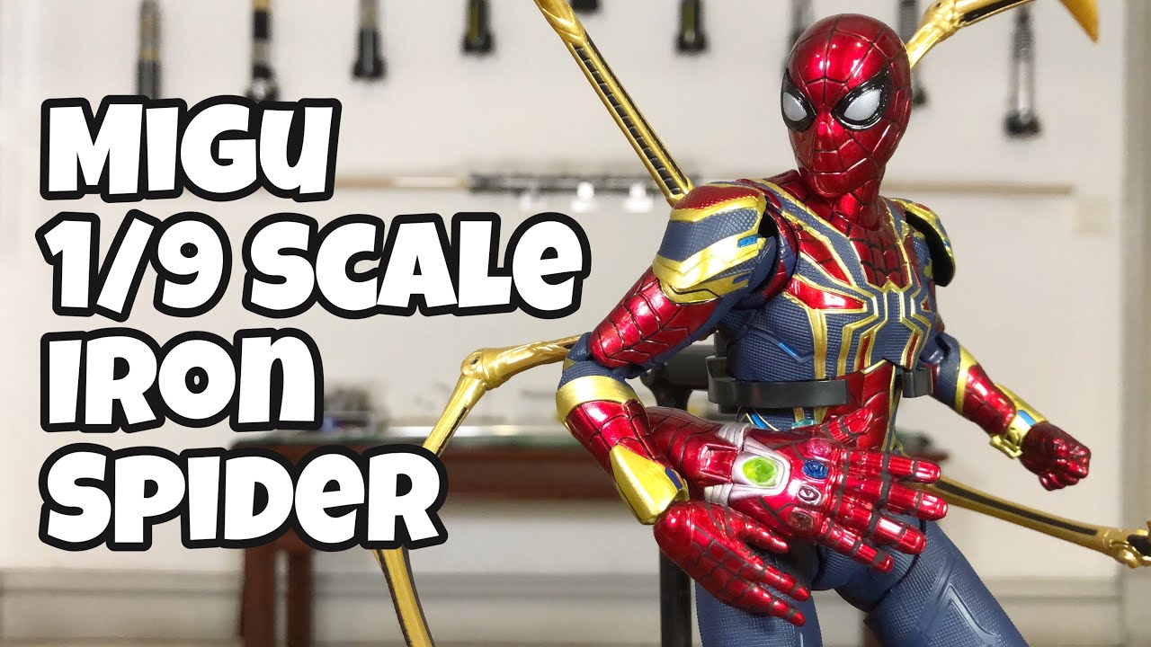 ENG SUB] MIGU 1/9 Scale Iron Spider - YouTube