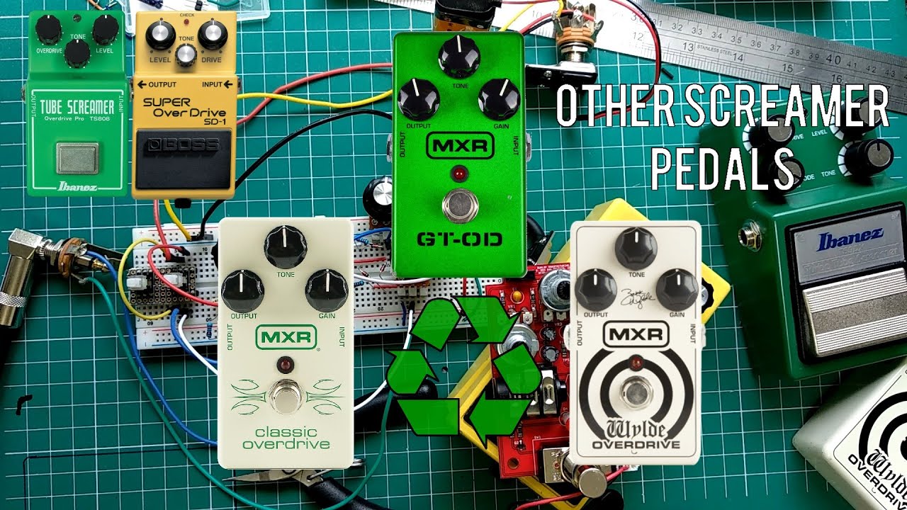 Modding MXR Zakk Wylde Overdrive - Barbarach BC